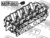 FEBEST MCP-002 Sealing Ring, spark plug shaft